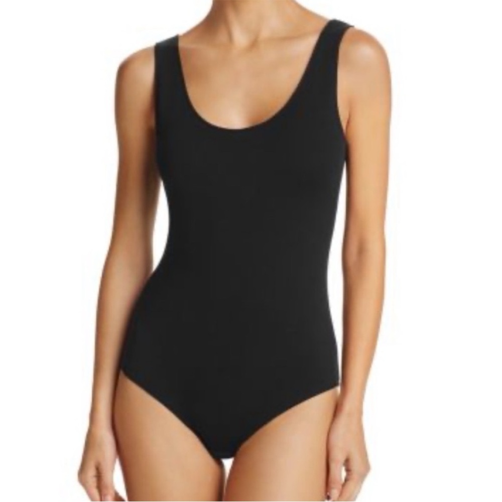 Hanro Cotton Sensation Tank Bodysuit Black XS